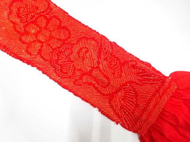 JAPANESE KIMONO / OBIAGE / SHIBORI